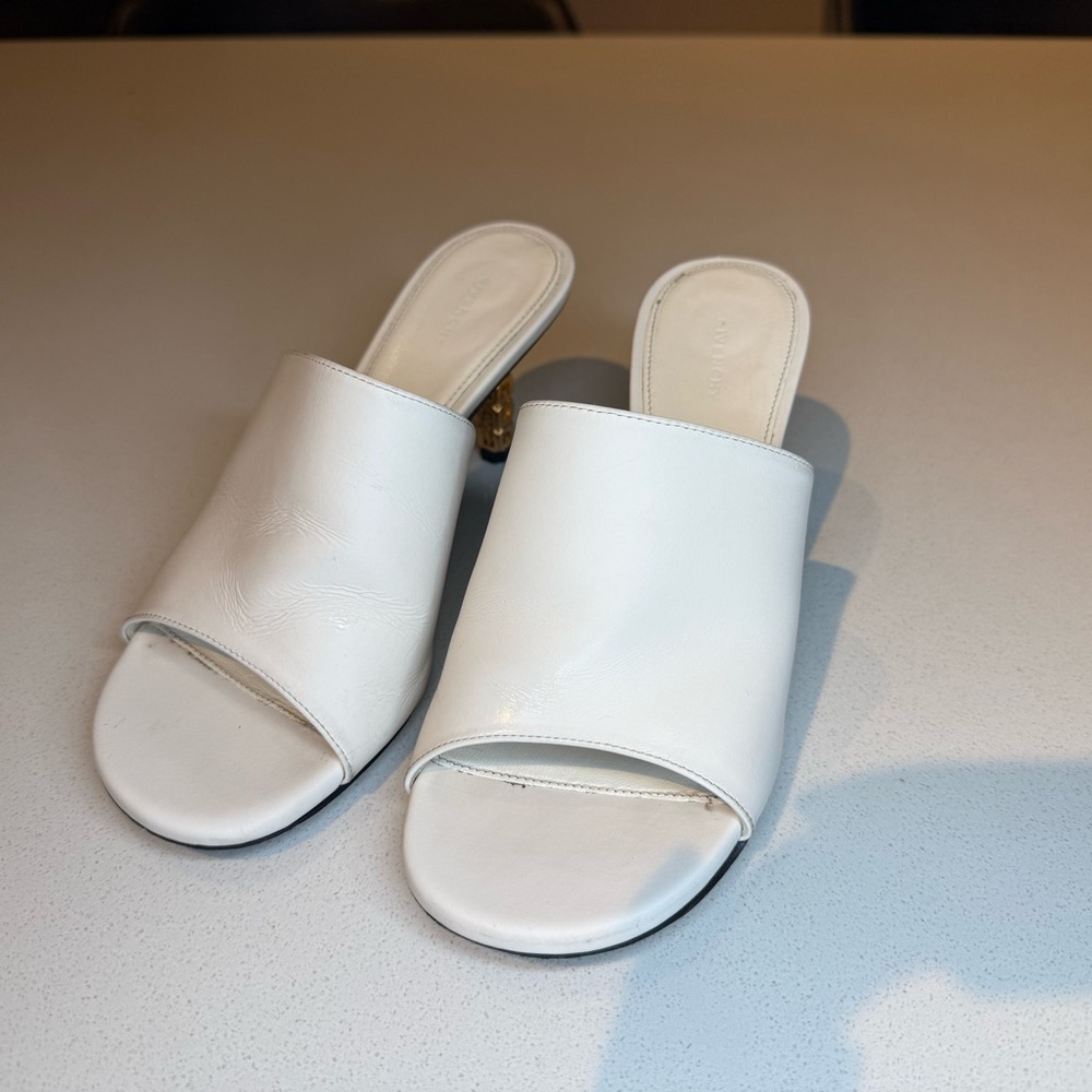 Givenchy White Women's Mules